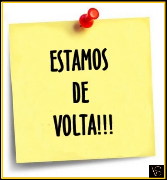 Estamos de volta!